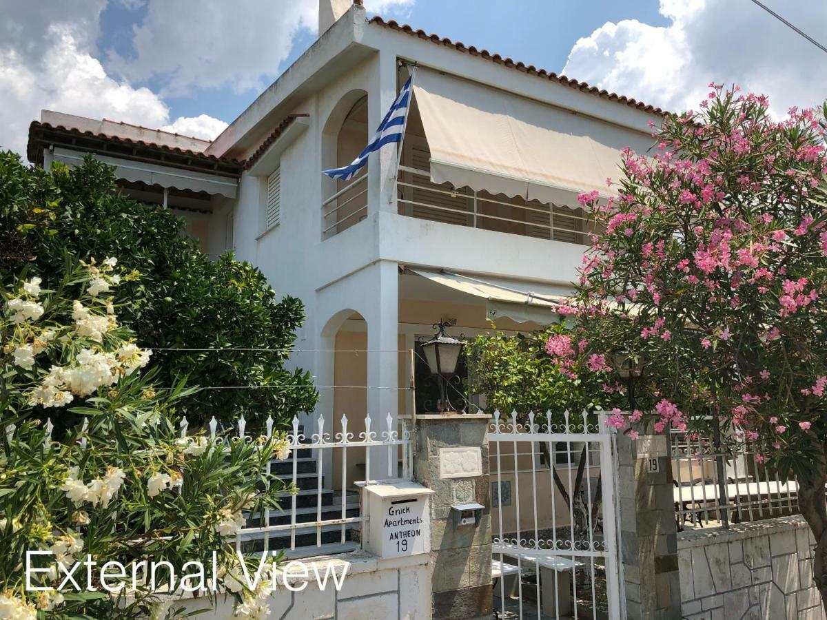 Gnick Apartments 600M From The Coast Lagonisi Dış mekan fotoğraf